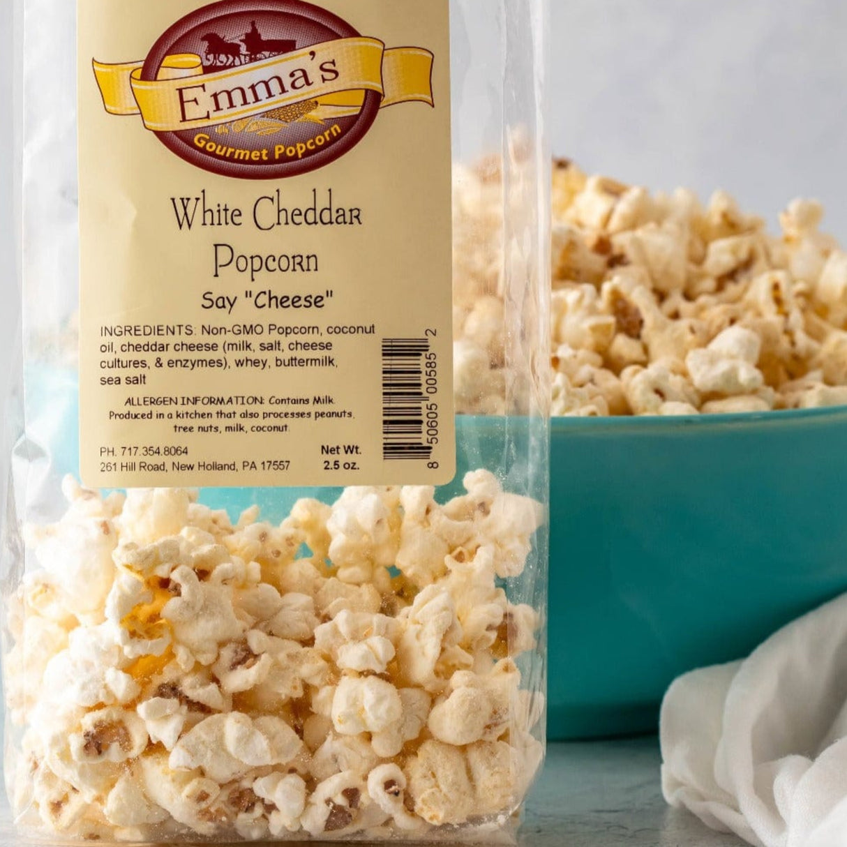 Homemade Cheesy Cheddar Popcorn: Florida Milk